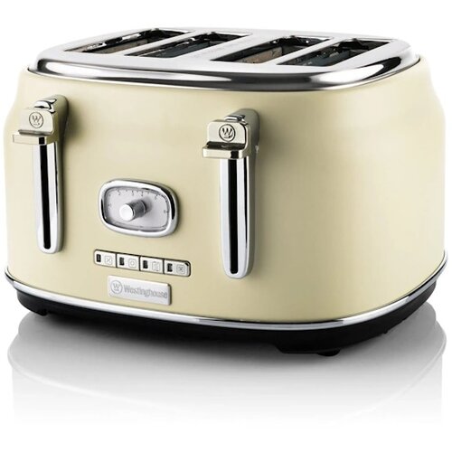Westinghouse Retro White 4 Slice toster Cene
