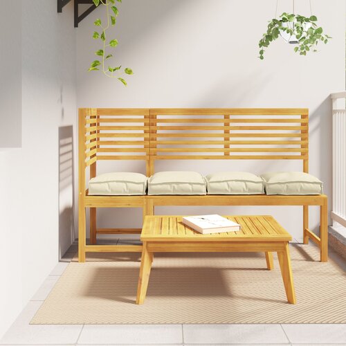 vidaXL jastučići za palete za sjedenje 4 kom Krem 40x40x8 cm Oxford tkanina Cijene
