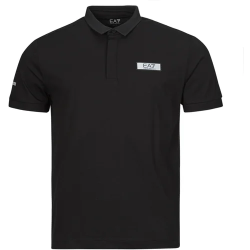 Ea7 Emporio Armani POLO SHIRT3DPF06 Crna