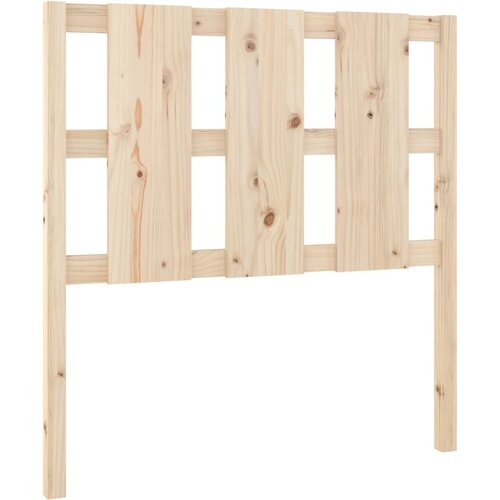 Maison Chic posteljno vzglavje - vzglavna omarica - nočna omarica 105,5x4x100 cm trdna borovina, (21704511) Slike