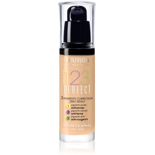 Bourjois 123 Perfect dolgoobstojni tekoči puder 30 ml odtenek 54 Beige Cene