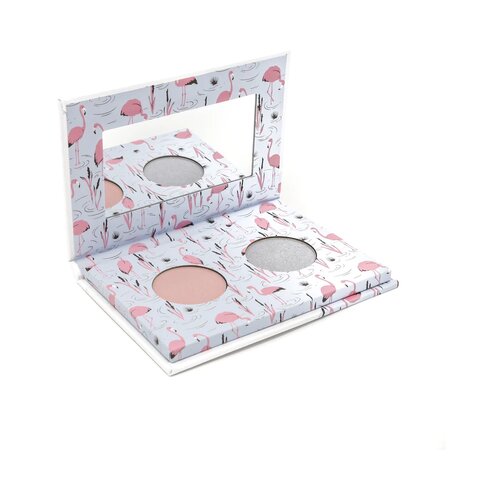 TOOT! Natural Mineral Duo Eyeshadow - Fabulous Flamingo &amp;amp; Pretty Parrot Slike
