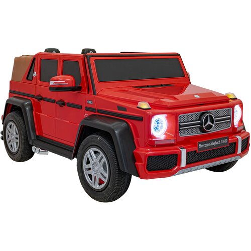  Licenciran avto na akumulator Mercedes Benz MAYBACH G650 STRONG - dvosed - rdeč Slike
