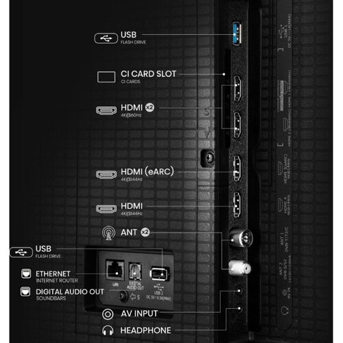 Hisense 75 inča 75E8Q Mini-LED 4K UHD Smart TV Cene