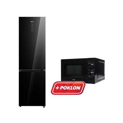 Vivax HOME Kombinovani Frižider CF-3781DNF BG + POKLON HOME Mikrotalasna MMWO-2071B Cene