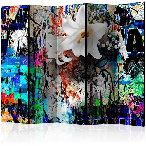  Paravan u 5 dijelova - Urban Lily II [Room Dividers] 225x172 Slike