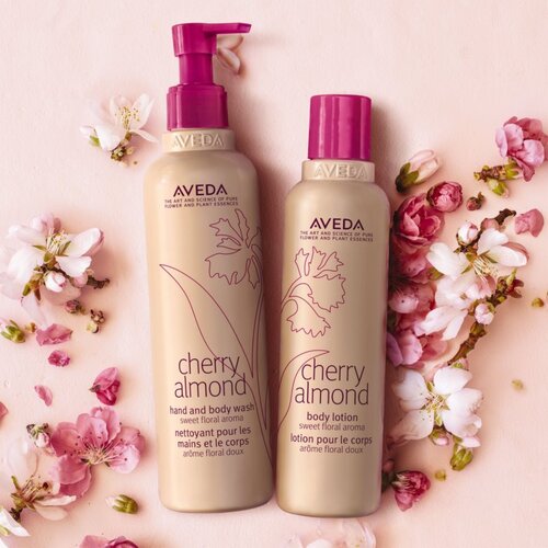 Aveda Cherry Almond Hand and Body Wash hranilni gel za prhanje za roke in telo 1000 ml Slike