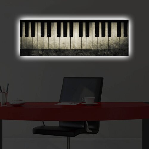 Wallity Slika sa LED osvetljenjem 3090DACT-28, 30x90 cm Cene