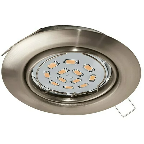 Eglo LED ugradbena svjetiljka, okrugla Peneto (5 W, Ø x V: 8,7 x 11,5 cm, Nikal, Topla bijela, Ukupan broj komada: 1 Kom.)