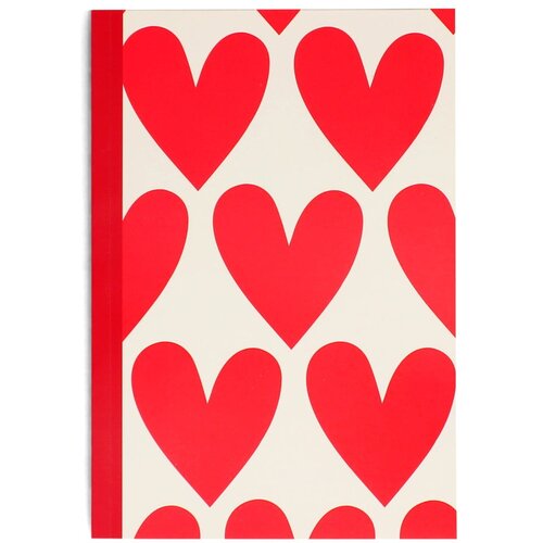 Rex London A5 bilježnica 60 str. Hearts &amp;ndash; Slike