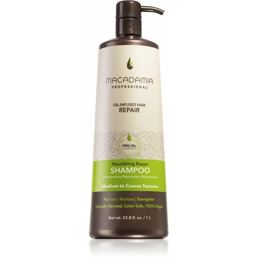 Macadamia Natural Oil Nourishing Repair hranilni šampon z vlažilnim učinkom 1000 ml