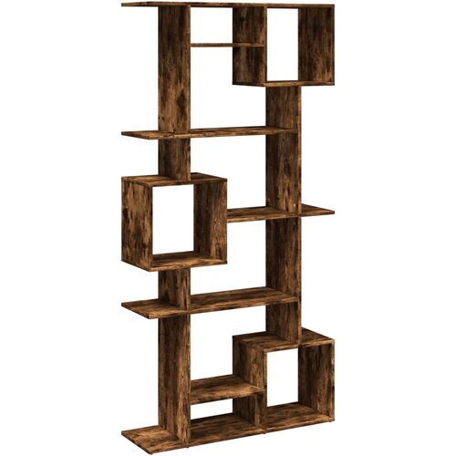 Maison Chic Knjižna omara - Knjižni regal dimljeni hrast 92x29x188 cm inženirski les, (21724590) Cene