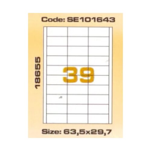 Utility Etikete 63,5 x 29,7 mm Slike
