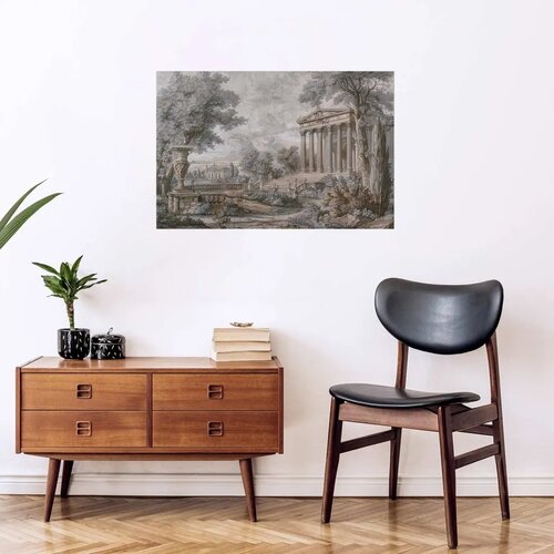  Plakat - Temple on the Hill - Greek Architecture in Muted Tones 42x29.7 Bez okvira Cijene