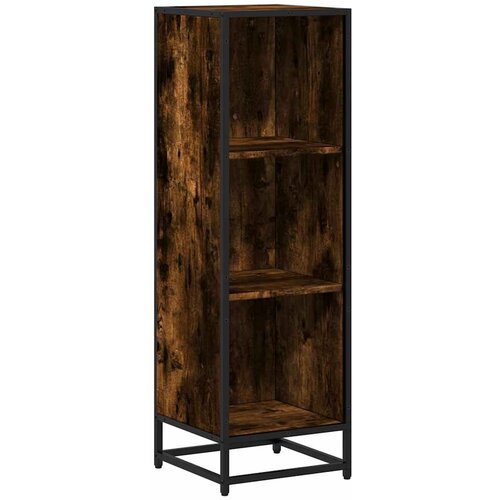Maison Chic Knjižna omara - Knjižni regal dimljeni hrast 33,5x33x107,5 cm inženirski les, (21724877) Slike