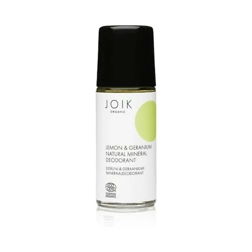 JOIK Organic lemon & Geranium Natural Mineral Deodorant