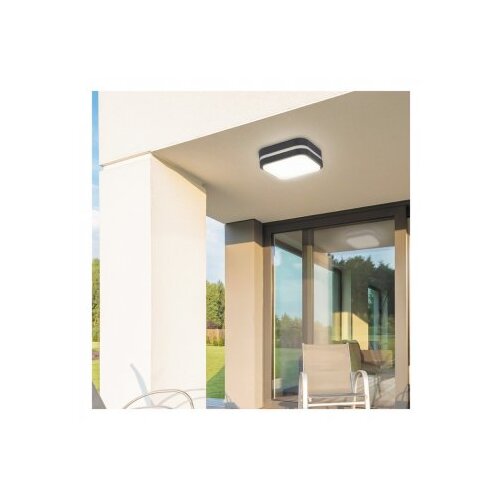 Rabalux hamburg, spoljna zidna lampa LED12W četvrtasta Cene