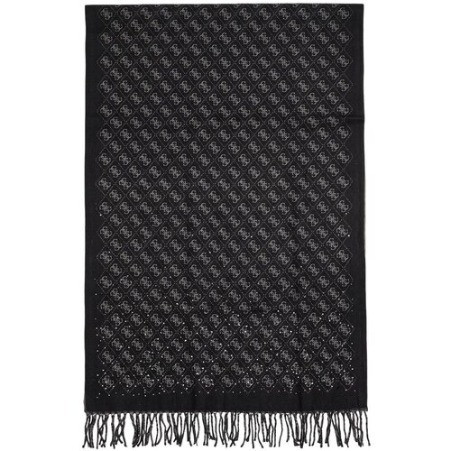 Guess &amp;Scaron;ali &amp;amp; Rute JEWELS 35X180CM JACQ AW5658 POL03 Črna Slike