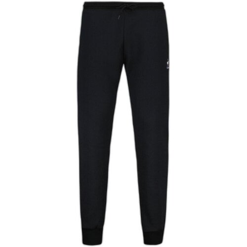 Le Coq Sportif Spodnji deli trenirke Essential Slim Črna Slike