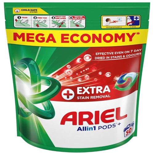 Ariel Extra Hygiene gel kapsule 50 pranja / XXL Cene