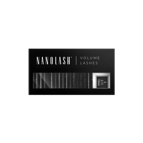 Nanolash Volume Lashes umetne trepalnice 0.15 D 10mm 1 kos Slike