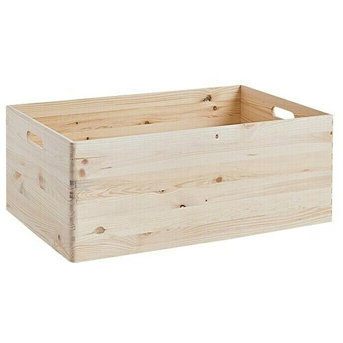 ZELLER Kutija za slaganje (D x &amp;Scaron; x V: 60 x 40 x 24 cm, XL, Crnogorično drvo) Slike