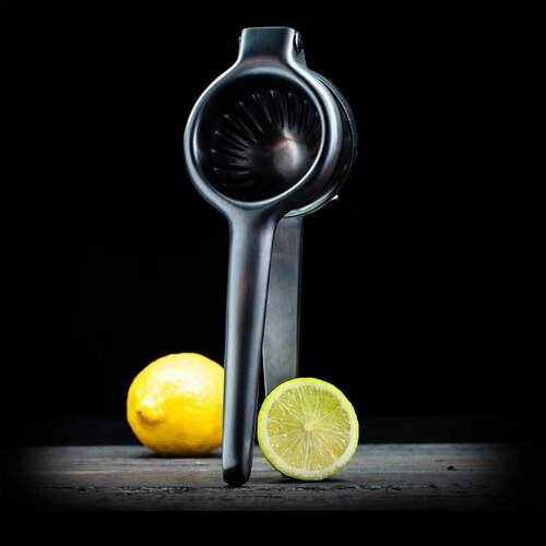 Lurch ročni stiskalec limon Smokey Grey 22cm, siv, inox Slike