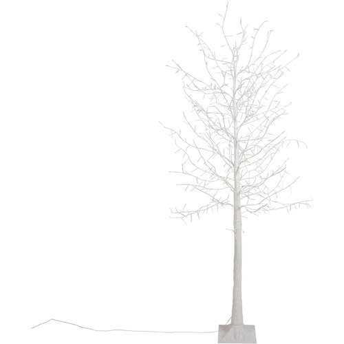 LUCA LIGHTING božična stoječa svetilka bela drevo 180 cm vklj. led s časovnikom IP44 - ki Cene