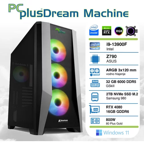 PCPLUS DREAM MACHINE PC PCPLUS I9-13900F/32/2/W11