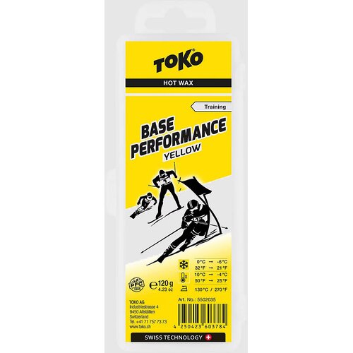 Toko Base Performance 120 g Yellow Vosek neutral Slike