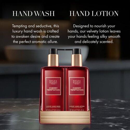 Baylis &amp;amp; Harding The Edit Cherry Temptation darilni set za roke Slike