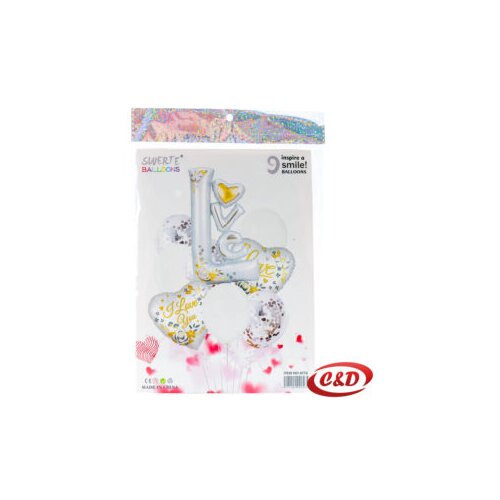  Balon set Love Slike