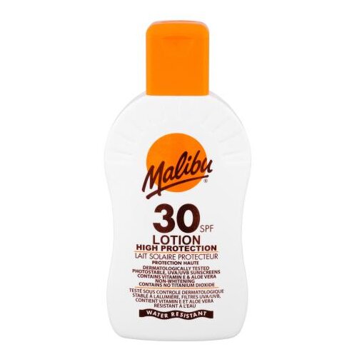 Malibu Lotion SPF30 vodootporna krema za sunčanje 200 ml Slike