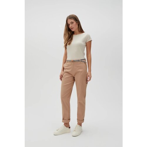Marisse Women's Trousers L-Sp-4600 L.Brown Cijene