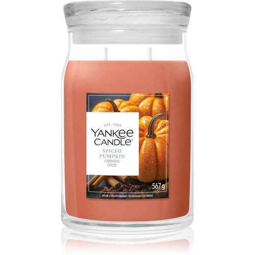 Yankee Candle Spiced Pumpkin di&amp;scaron;eča sveča 567 g Slike