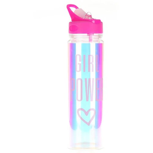 Play Wai, flašica za vodu, plastična, metallic, 550ml, miks Girl Power Cene