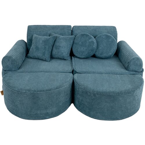 MeowBaby pocket sofa max, 120x25x90cm, aesthetic, turkiza, (21510699) Cene
