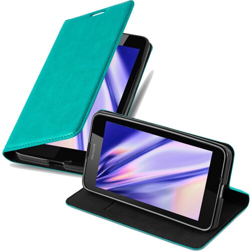 Cadorabo Ohi&scaron;je, združljivo z Nokia Lumia 640 v bencinsko turkizna - Za&scaron;čitni ovitek z magnetnim zapiranjem, stoječo funkcijo in režo za kartice, (20558391) Cene