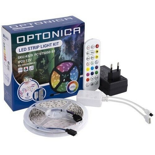 Optonica LED TRAKA BT MUSIC 5M 8W RGB SET IP20 4329 Cene