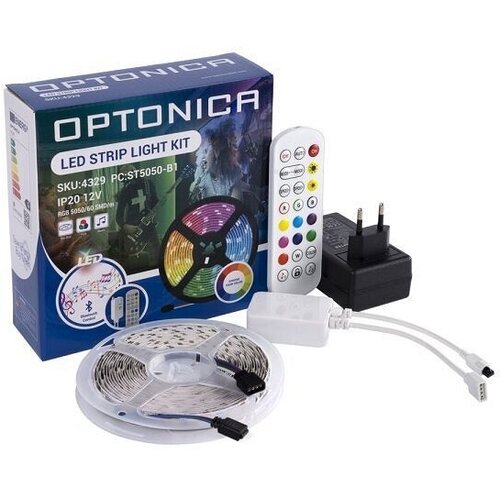 Optonica LED TRAKA BT MUSIC 5M 8W RGB SET IP20 4329 Cene