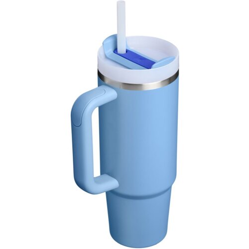 Stanley Quencher H2.O FlowState&amp;trade; Tumbler tumbler sa slamkom od nehrđajućeg čelika srednji Blue Sky 890 ml Slike