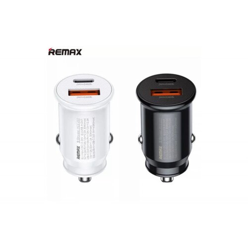 Remax Auto punjač adapter 1xUSB A + 1xTIP C 30W RCC231, crni Cene