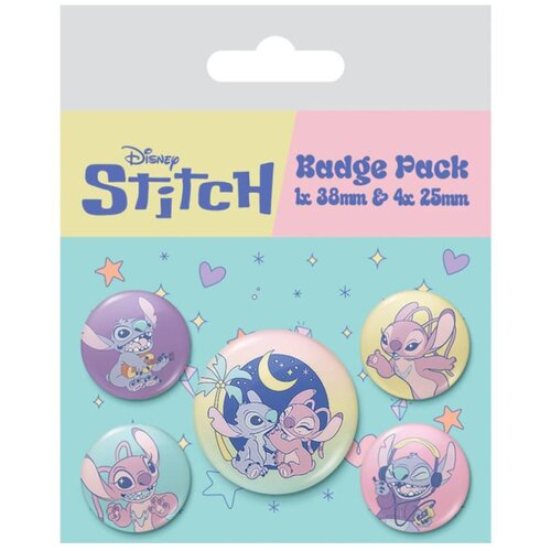 Pyramid bedževi the lilo and stitch - badge pack Slike