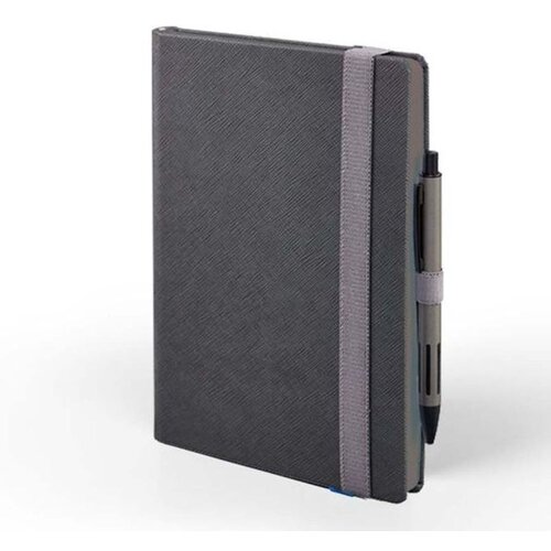 Notes B5 Texture color maxi s gumicom, tamno sivi Cene
