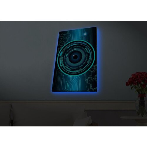 Wallity Slika sa LED osvetljenjem 4570HDACT-074, 45x70 cm Cene