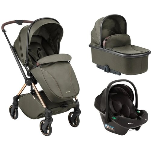Kikka Boo kolica za bebe 3u1 Lanah Army Green, 0m+ Cene