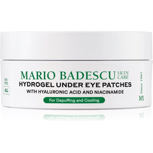 Mario Badescu Hydrogel Under Eye Patches hidrogel blazinice proti oteklinam in temnim kolobarjem 60 kos Slike