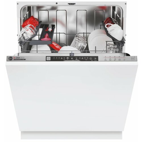 Hoover HI 3C7L0S Eco Power inverter ugradna mašina za pranje sudova Slike