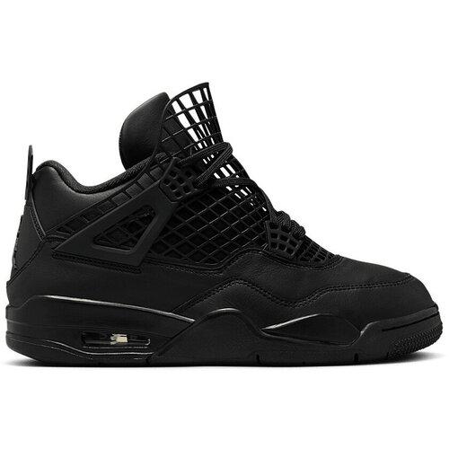 Nike Modne superge Jordan 4 Retro Net Black (Women's) Črna Cene