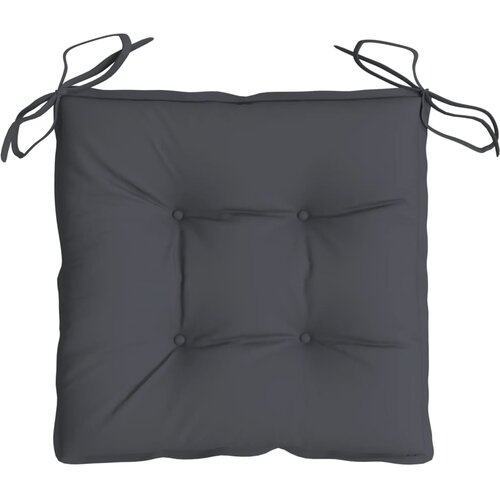  Jastuci za stolice 6 kom antracit 50x50x7 cm od tkanine Oxford Slike